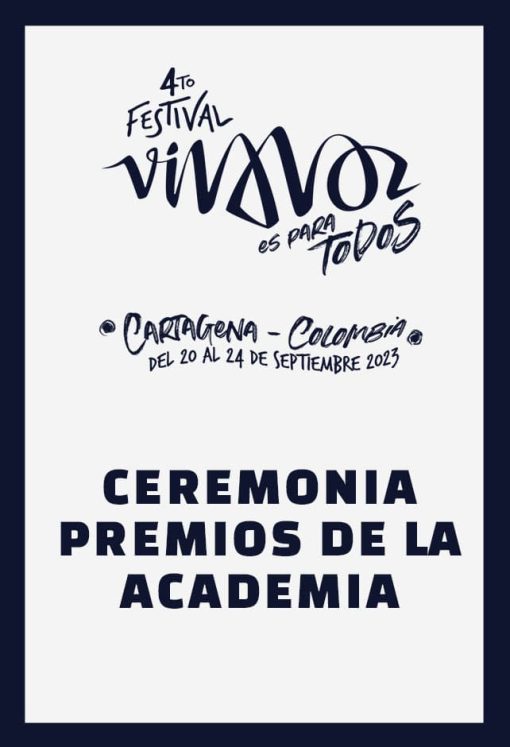 CEREMONIA PREMIOS DE LA ACADEMIA VIVA VOZ 2023