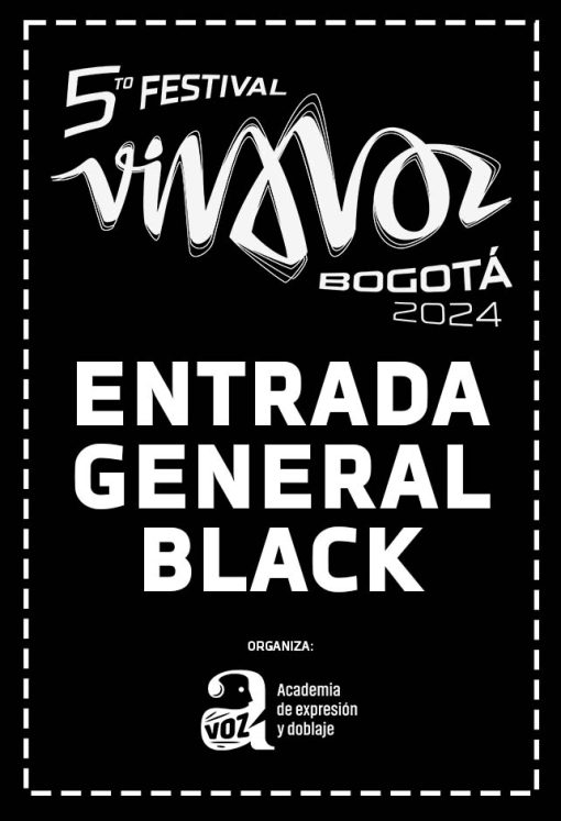 ENTRADA GENERAL - FESTIVAL VIVA VOZ 2024