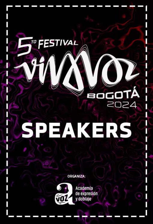 ENTRADA SPEAKERS- FESTIVAL VIVA VOZ 2024