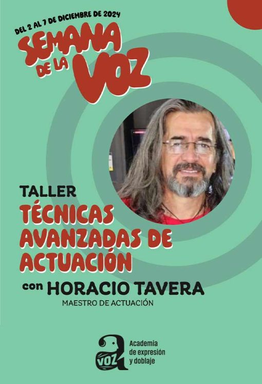 Taller de Actuación con Horacio Tavera - Presencial