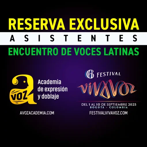 Reserva y asegura tu máximo descuento A Voz Academia