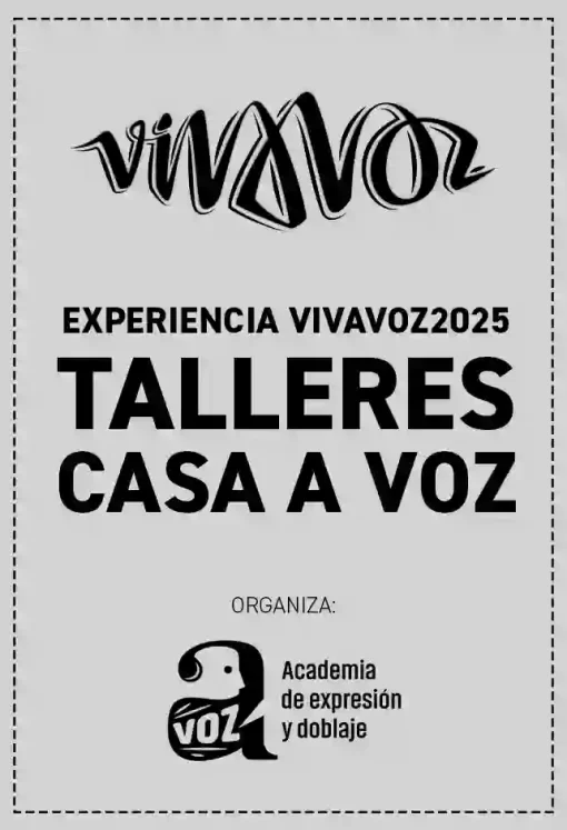 TALLER EN CASA A VOZ