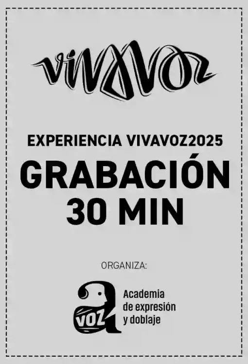 LLAMADOS GRABACIÓN DE 30 MINUTOS